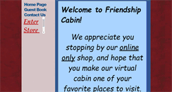 Desktop Screenshot of friendshipcabin.com